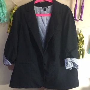 Black Torrid One Button Blazer